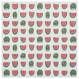 Summerween Watermelon Skull Tyg