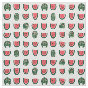 Summerween Watermelon Skull Tyg