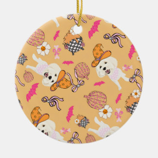 Summerween Witches och Julgransprydnad Keramik