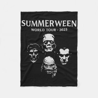 Summerween World Tour 2025 Monster Halloween Kul  Fleecefilt
