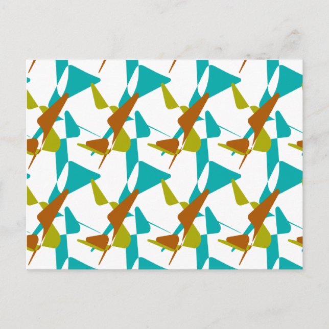 Summery Färger vykort (Framsida)