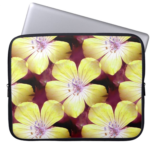Summery Gult.... Laptop Fodral (Framsidan)