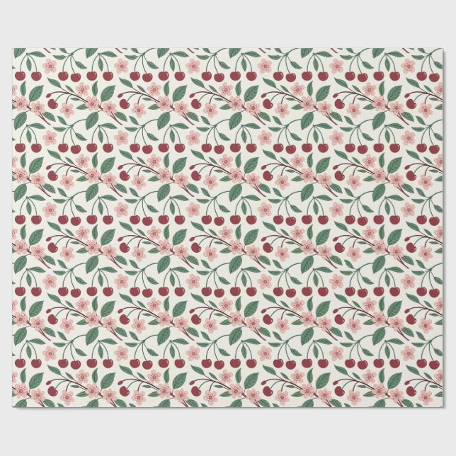 Summery Wrapping Paper Presentpapper (Platt)