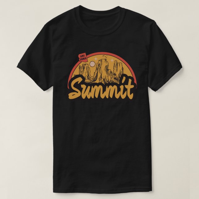 Summit, Arizona T-shirt (Design framsida)