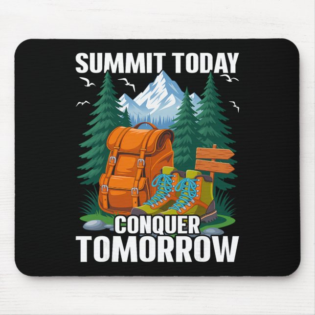 Summit Idag - Bergsklättring Vandrare  Musmatta (Framsidan)