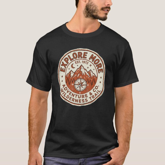 Summit Seeker Vandring Skjorta T Shirt (Framsida)