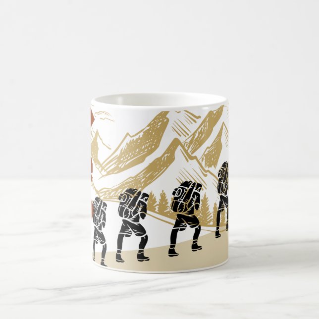 Summit Sipper Adventure Awaits with Our Hiking Mug Kaffemugg (Center)