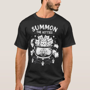 Summon Kattunge - Witchy Cat Ritual T Shirt