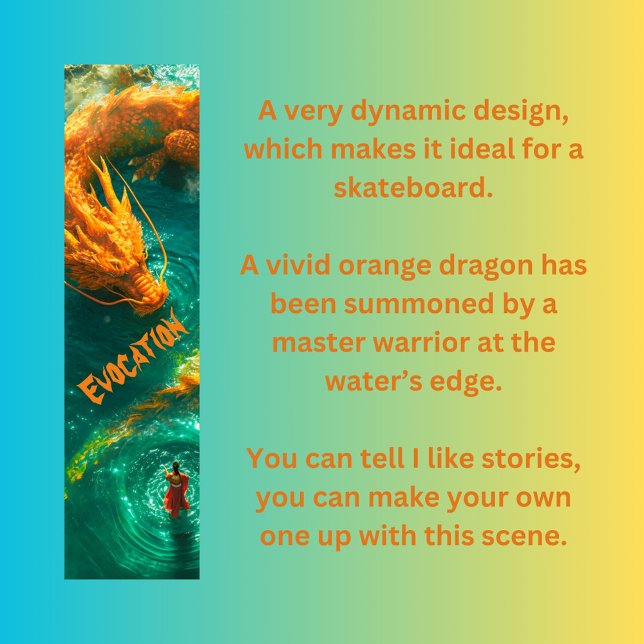 Summoner av drakar mini skateboard bräda 18,5 cm (Skapare uppladdad)