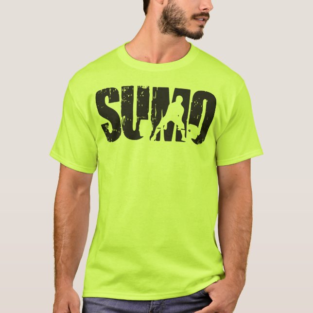 Sumo Deadlift Bodybuilding Shirt - Iconic Stil T-shirt (Framsida)