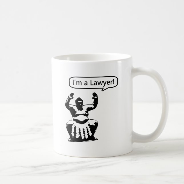 Sumo Lawyer Kaffemugg (Höger)