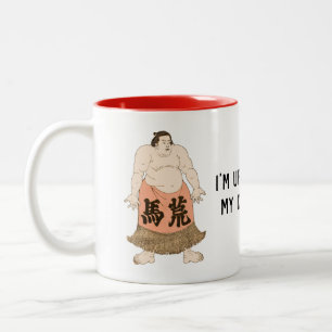 Sumo Morgon Två-Tonad Mugg