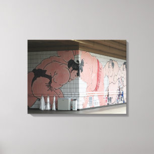 Sumo Mural Wall Art Canvastryck