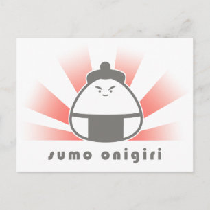 Sumo Onigiri Vykort