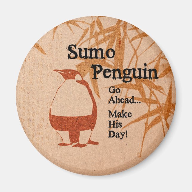 Sumo Penguin Magnet (Framsidan)