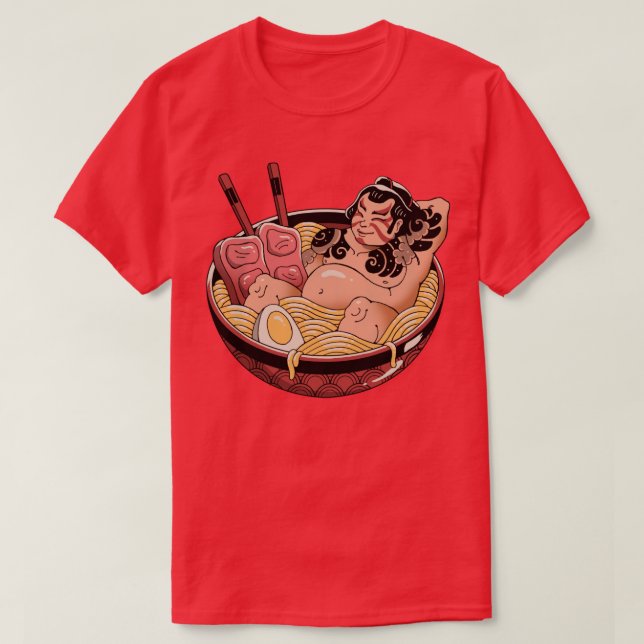 Sumo Ramen T Shirt (Design framsida)