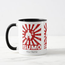 Sumo Retro Wrestler Japansk Vintage Design