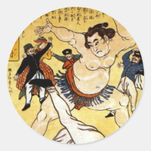 Sumo Runt Klistermärke