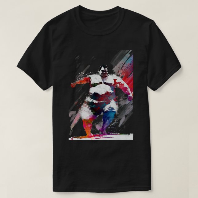 Sumo sport art sumo t shirt (Design framsida)