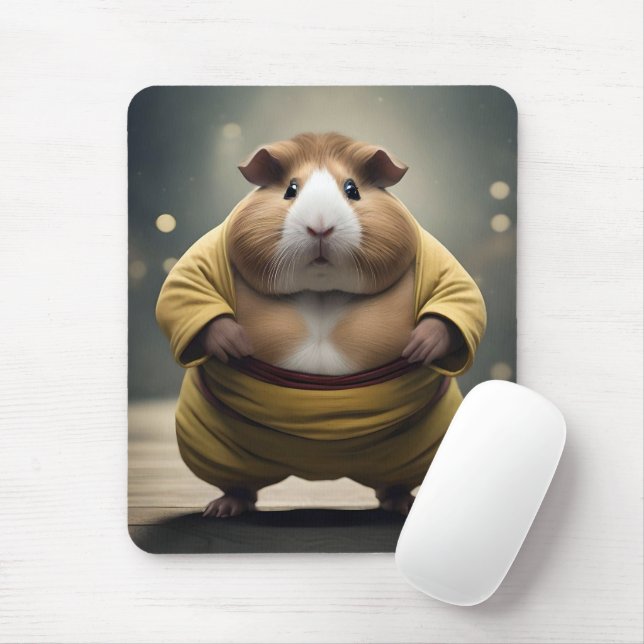 "Sumo Squeakdown: The Mighty Guinea Gris Wrestler" Musmatta (Med mus)