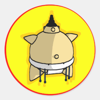 SUMO Sticker Runt Klistermärke