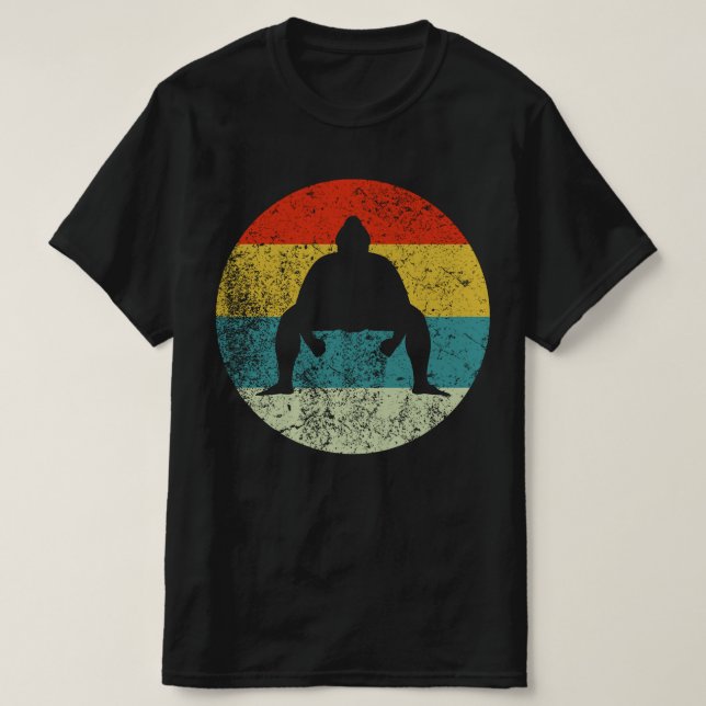 SUMO-vintage T Shirt (Design framsida)