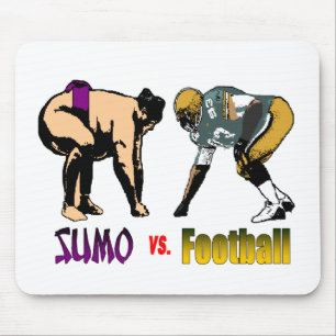 Sumo vs. Football Mousepad Musmatta