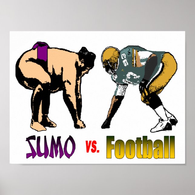 Sumo vs. Poster i fotboll (Framsidan)