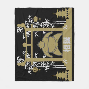 Sumo Wrestler Fleecefilt