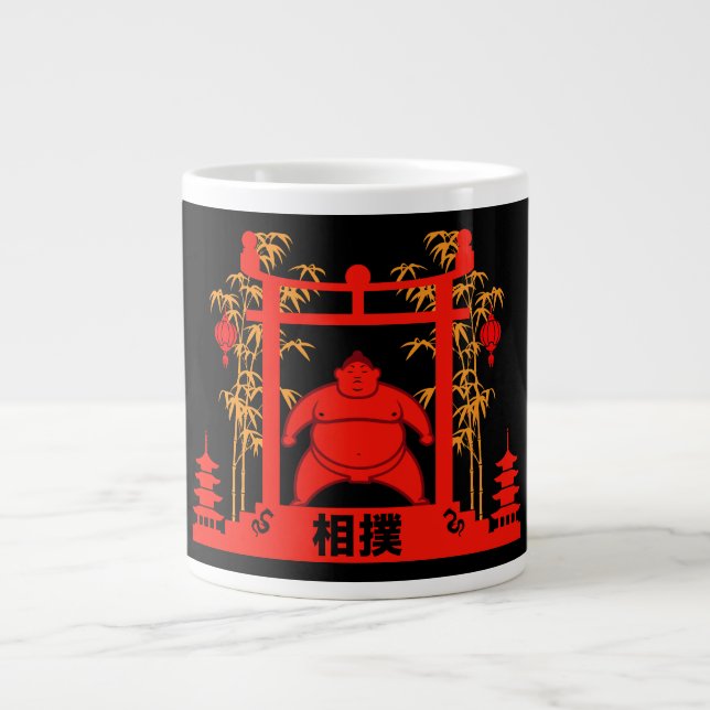 Sumo Wrestler Jumbo Mugg (Framsidan)