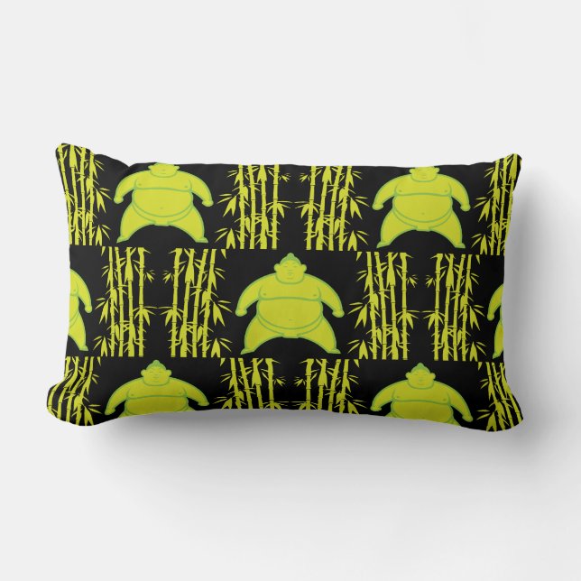 Sumo Wrestler Lumbarkudde (Framsida)