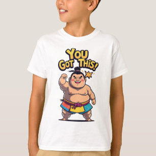 Sumo wrestler med motivet "Du Har this!" T Shirt