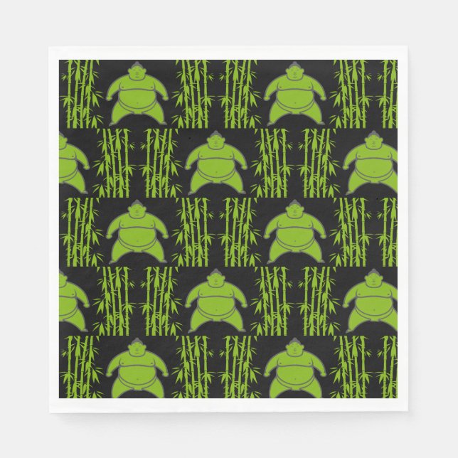 Sumo Wrestler Pappersservett (Framsidan)