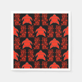 Sumo Wrestler Pappersservett