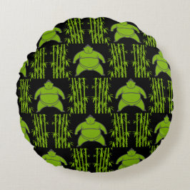 Sumo Wrestler Rund Kudde