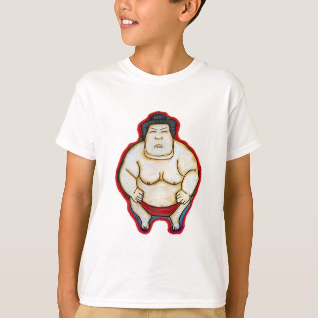 Sumo Wrestler Tee Shirt (Framsida)