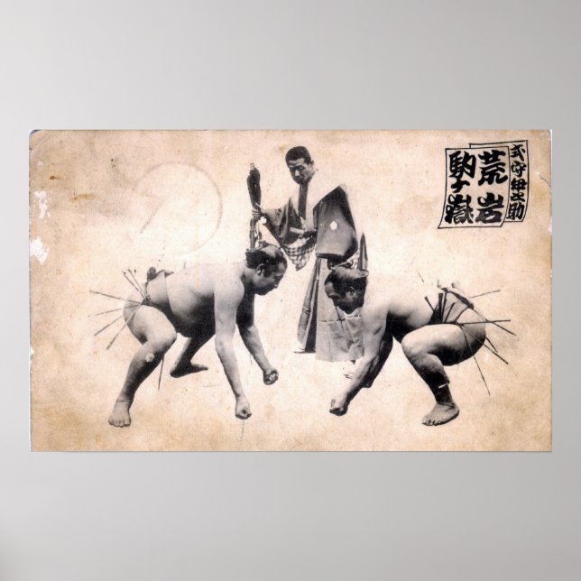 Sumo Wrestlers Poster (Framsidan)