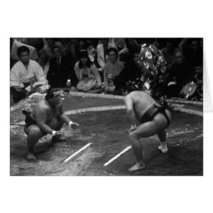 SUMO Wrestling Hälsningskort