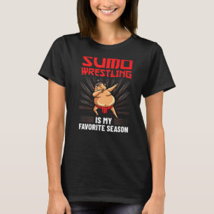 Sumo Wrestling Japansk Wrestler Sport Mawashi T Shirt
