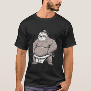 Sumo Wrestling Sloth Martial Arts Funny För barn B T Shirt