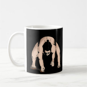 Sumo Wrestling Vintage Sumo Wrestler Retro Sumo Pr Kaffemugg