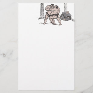Sumobrottare Brevpapper