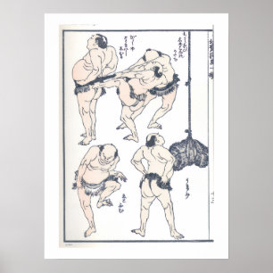 Sumobrottare i förberedelse poster