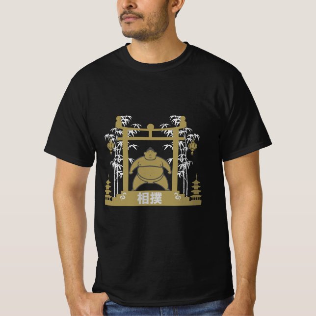Sumobrottare T Shirt (Framsida)