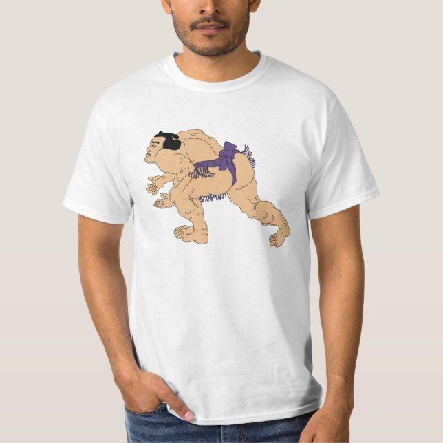 Sumoskjorta. T Shirt (Framsida)