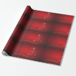 Sumpigt rött julklapp presentpapper<br><div class="desc">Sumpigt rödpresentsbyte för Julklappen!</div>