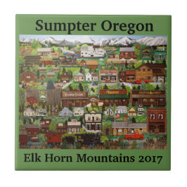 Sumpter, Oregon Tile 2 Kakelplatta