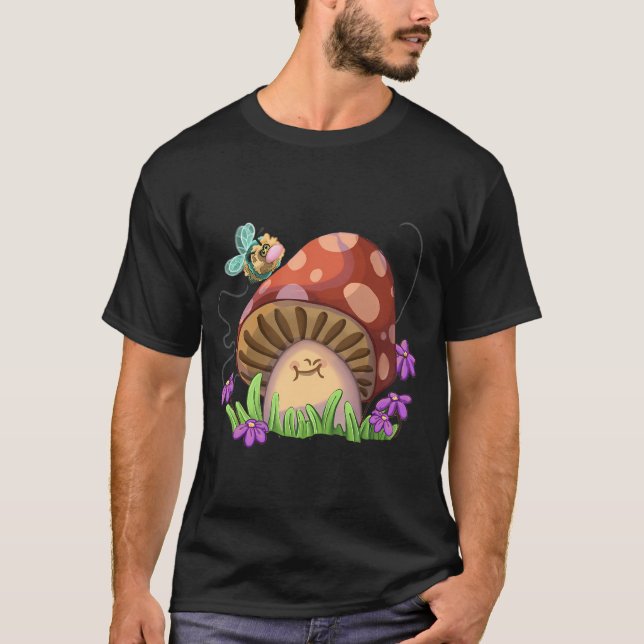 Sumsande blåbandbi t shirt (Framsida)