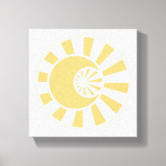 Sun and Moon Canvastryck