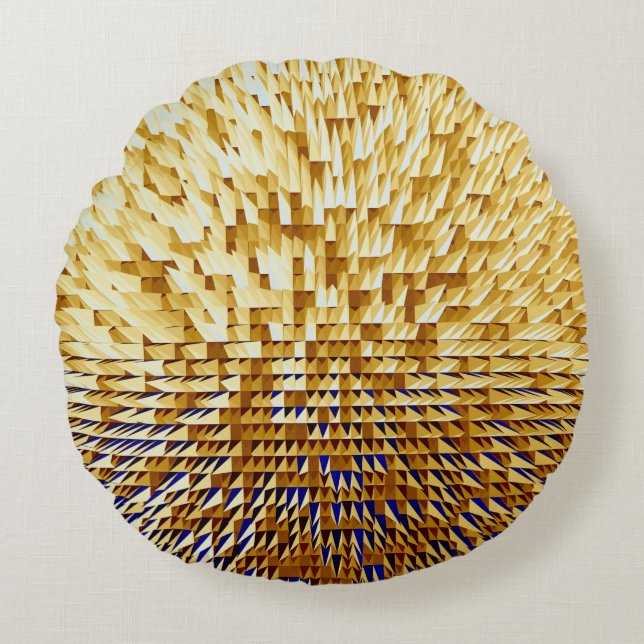 Sun bursting..... rund kudde (Framsidan)